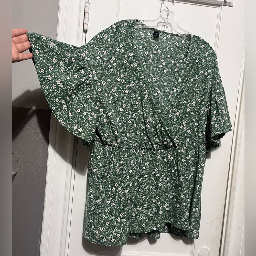 3/$10 floral top